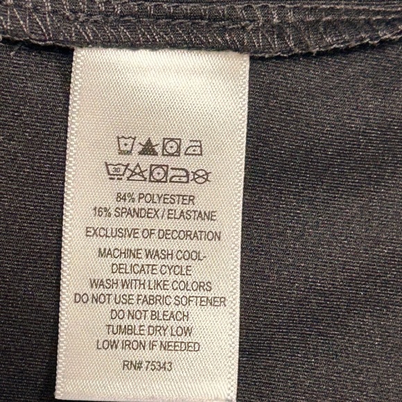 Tommy Bahama Golf Black Fitted Polo Short Sleeve Tee - Picture 4 of 6